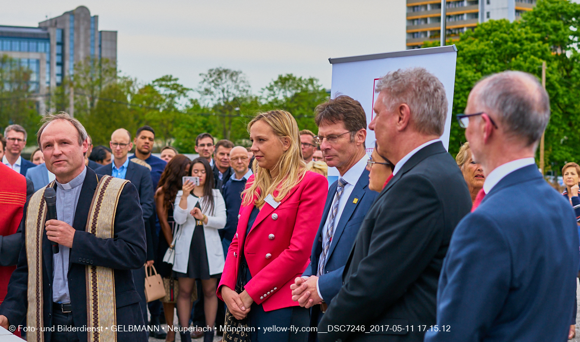 11. Mai 2017 - Grundsteinlegung für die LOGE und dem Kulturquadrat in Neuperlach